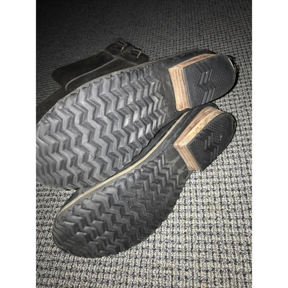 Sorel Womens Size 10 Slimpack Riding Tall II Boot - Black / Kettle - Picture 10 of 16